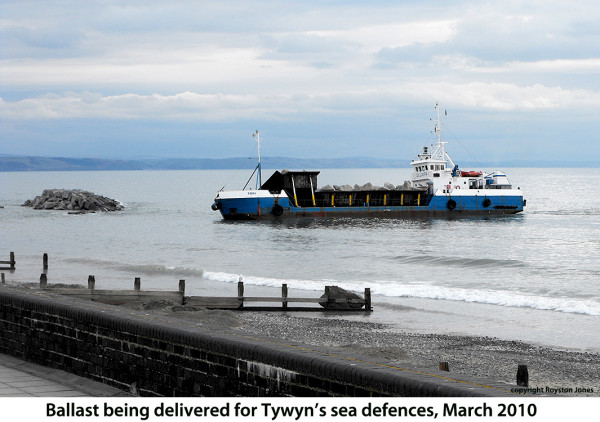 Tywyn sea defences